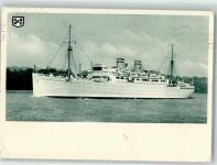 Hapag M.S. Milwaukee Stempel: Stockholm Hamburg-Amerika-Line 1937