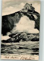 Ilfracombe 1904 - Raue See Kirche