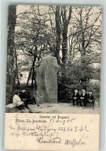 Bornholm 1905 - Denkmal Runesten ved Brogaard