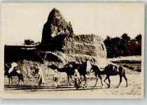 Karawane Motiv Algerien Foto AK