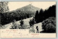Kynast Chojnik 1906 - Burg Ruine Höllengrund
