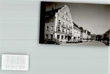 89312 W8870 Günzburg FOTO KEINE AK Hotel Hirsch Straße Auto Ort handschriftlich Foto Original aus Archiv eines Ansichtskartenverlags
