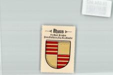 48683 W4422 Ahaus Vignette Wappensammelmarke Kaffee Hag