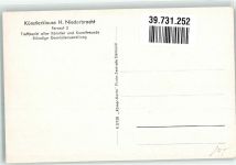 32816 W4938 Schieder-Schwalenberg Foto AK Gasthaus Künstlerklause Innenmalerei