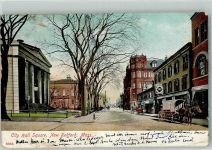 Boston 1905 Gebrauchsspuren City Hall Square New Bedford