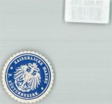 Kaiserliche Marine Küstenbezirk Marine Siegelmarke