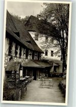 91320 W8553 Burggaillenreuth , Oberfr Foto AK Schloss Gasthaus