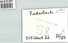 57334 W5928 Puderbach , Kr Wittgenstein FOTO KEINE AK Foto Original aus Archiv eines Ansichtskartenverlags
