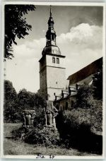 06556 O4730 Bad Frankenhausen ,Kyffhäuser FOTO KEINE AK Kirche Ort handschriftlich Foto Original aus Archiv eines Ansichtskartenverlags