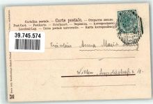 Marktstand Schmuckverkauf Trachten Österreich 1902