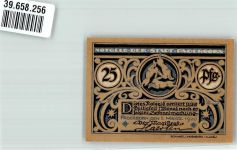 33098 W4790 Paderborn 1920 Notgeldschein 25 Pfennig Du großer Hirte u. Gottesmann Liborius halt für uns an