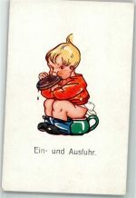 Kind Ein- und Ausfuhr Nachttopf