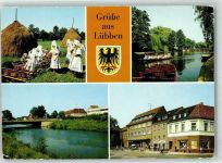 15907 O7550 Lübben - Tracht Fahrrad