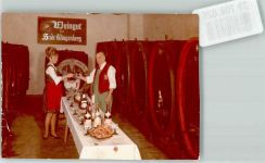 63911 W8763 Klingenberg a. Main FOTO KEINE AK Weinkeller Weingut Foto Original aus Archiv eines Ansichtskartenverlags Ort handschriftlich