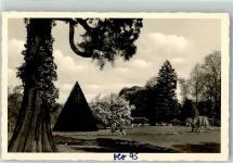 26121 W2900 Oldenburg Foto AK Schlossgarten Ruheterrassen