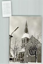 48356 W4418 Nordwalde FOTO KEINE AK Winter St. Dionysius Kirche