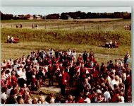 26316 W2930 Dangast FOTO KEINE AK Foto Original aus Archiv eines Ansichtskartenverlags Musikgruppe Querflöte Trompete Trommel Ort handschriftlich