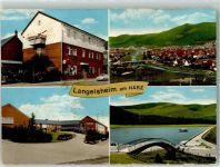 38685 W3394 Langelsheim Gebrauchsspuren Hotel zur Sonne Oldtimer Stausee Oldtimer