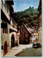 69469 W6940 Weinheim , Bergstr Foto AK Judengasse Auto