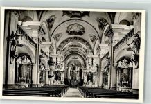 79271 W7811 St. Peter , Schwarzw Foto AK Inneres der Pfarr- und Seminarkirche der Benediktiner