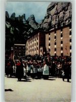 Montserrat 1956 - Prozession Kirche