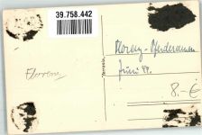 50100 Firenze 1944 Gebrauchsspuren Ort handschriftlich Pferderennbahn Foto AK