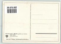 W1000 Berlin Mitte sign. Marc Franz Drei Rehe Nationalgelerie Hanfstaengel Künstlerkarte Nr 92 Künstler Künstlerkarte