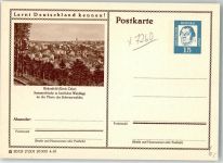 75217 W7534 Birkenfeld , Württ Ganzsache Lernt Deutschland kennen