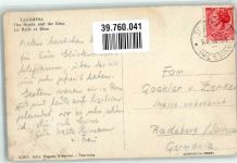 98039 Taormina 1931 - Straße Ätna