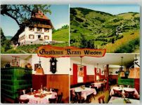79695 W7861 Wieden , Schwarzw Gebrauchsspuren Gasthaus Kranz