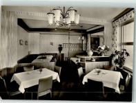 88633 W7799 Heiligenberg , Baden Foto AK Hotel Post