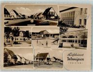 30974 W3015 Wennigsen Deister FOTO KEINE AK Akazienstraße Hauptstraße Wiesenstraße Schwimmbad Schule mit Turnhalle Ringstraße Foto Original aus Archiv eines Ansichtskartenverlags Striche auf Bildseite