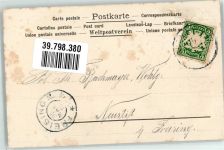 mit Echtstoffaplikation Rosen Spruch Vergissmeinnicht 1901 Prägedruck