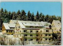 38667 W3396 Altenau , Harz - Winter Hotel Pension Bergquell