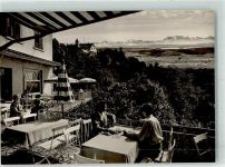 88633 W7799 Heiligenberg , Baden Foto AK Hotel Post