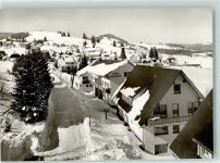 79868 W7828 Altglashütten , Schwarzw Foto AK Winter Hotel Waldeck