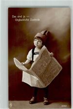 Kind Zeitung Tracht Spruch PFB Nr.3183-1 Serie