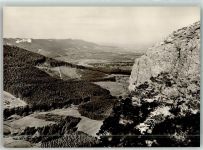 72336 W7460 Balingen - Blick vom Böllat auf Wannental u. Lochenhörnle