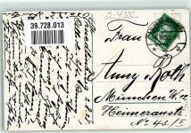 06484 O4300 Quedlinburg 1928 - Blumen Schloss Kirche