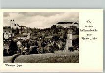73479 W7090 Ellwangen Jagst FOTO KEINE AK Kirche Neujahr