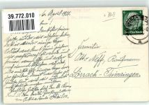 79183 W7808 Waldkirch , Breisgau 1938 Foto AK Kirche