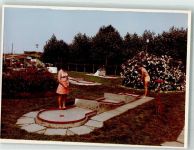 23730 W2430 Rettin FOTO KEINE AK Foto Original aus Archiv eines Ansichtskartenverlags Minigolf Ort handschriftlich