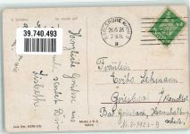 Kleines Kind küsst anderes auf die Wange Marke J.S.C. 6222 Schlemo, E. 1926 Künstlerkarte