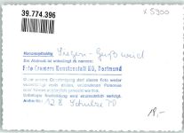 57072 W5900 Geisweid FOTO KEINE AK Hotel Ort handschriftlich Foto Original aus Archiv eines Ansichtskartenverlags