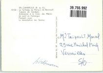 30220 Aigues-Mortes Foto AK La Camargue Denkmal