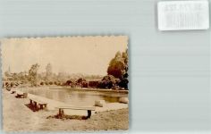 32683 W4924 Barntrup FOTO KEINE AK Foto Original aus Archiv eines Ansichtskartenverlags Freibad Ort handschriftlich