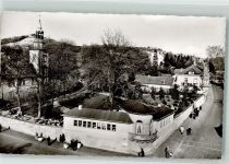 64625 W6140 Bensheim Foto AK Stadtpark mit Cafe Stadtpark