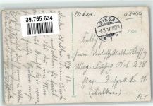 01587 O8400 Riesa 1917 Gebrauchsspuren Dampfschiffe Elbe Feldpost WK I
