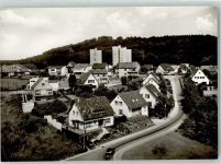 66111 W6600 Dudweiler , Saar Foto AK Hochhäuser Neubauviertel