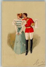 Frau Uniform Edgar Schmidt, Dresden Künstlerkarte